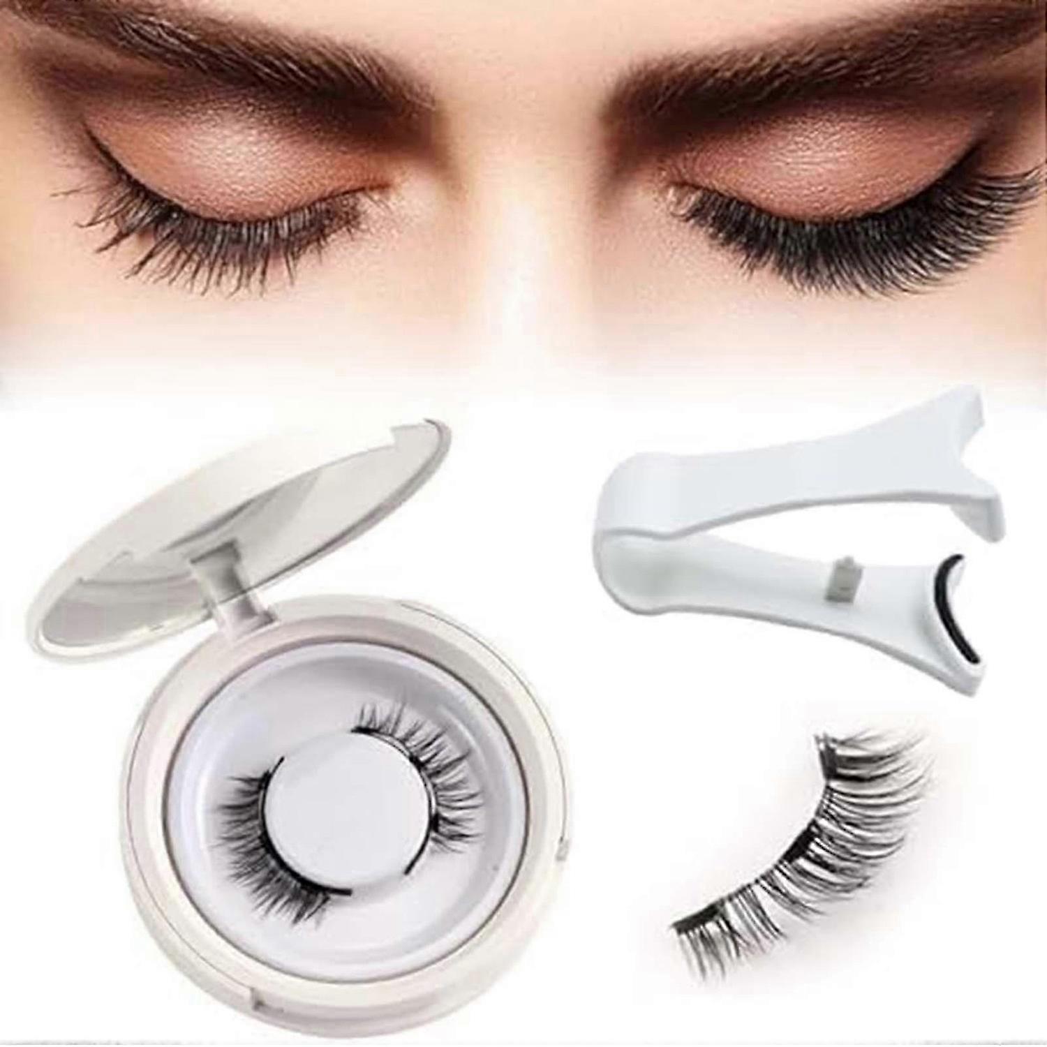 Magnetic Eyelashes Magnetic Lashes Magnetic Eyelashes With Applicator Reusable Natural Look Magnetic