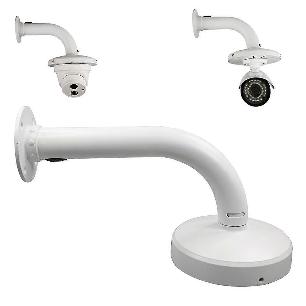 Security Camera Mount Bracket, J Type 12.5 Inch Universal Wall Mount for CCTV and IP Cameras, Durable Metal Design
