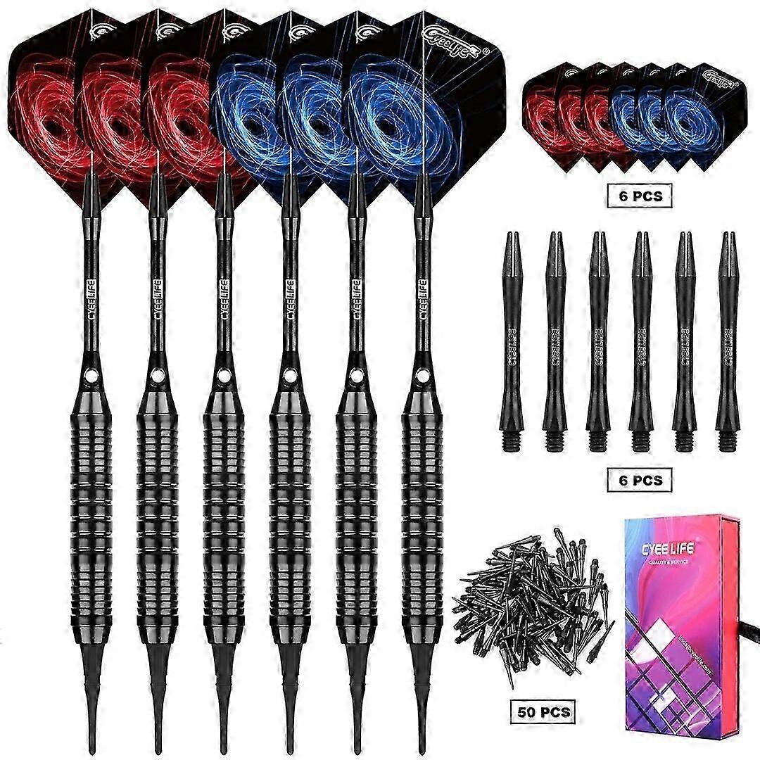 Apply 18g Darts Set Multiple Styles Darts Flights Professional Soft Plastic Tips Set For Electronic Dartboard Accessories