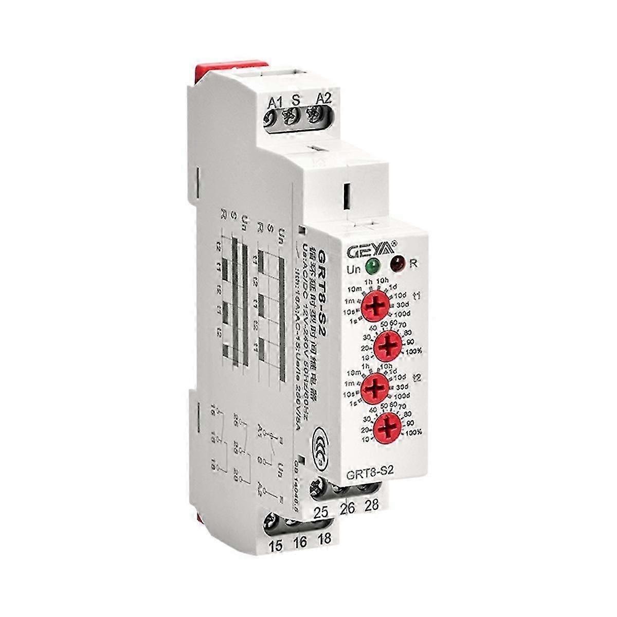 Aodai GRL8 Relais de pompe à eau de contrôleur de niveau d’eau 10A AC DC 24V 220V Relais de pompe à