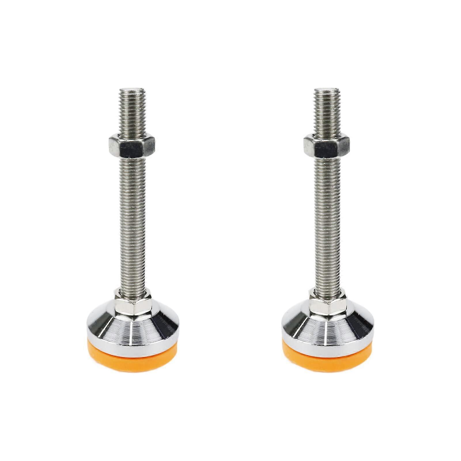 M16 Adjustable Feet Leveler Foot 6.5' Length Total Leveling Screw Leg -2pcs