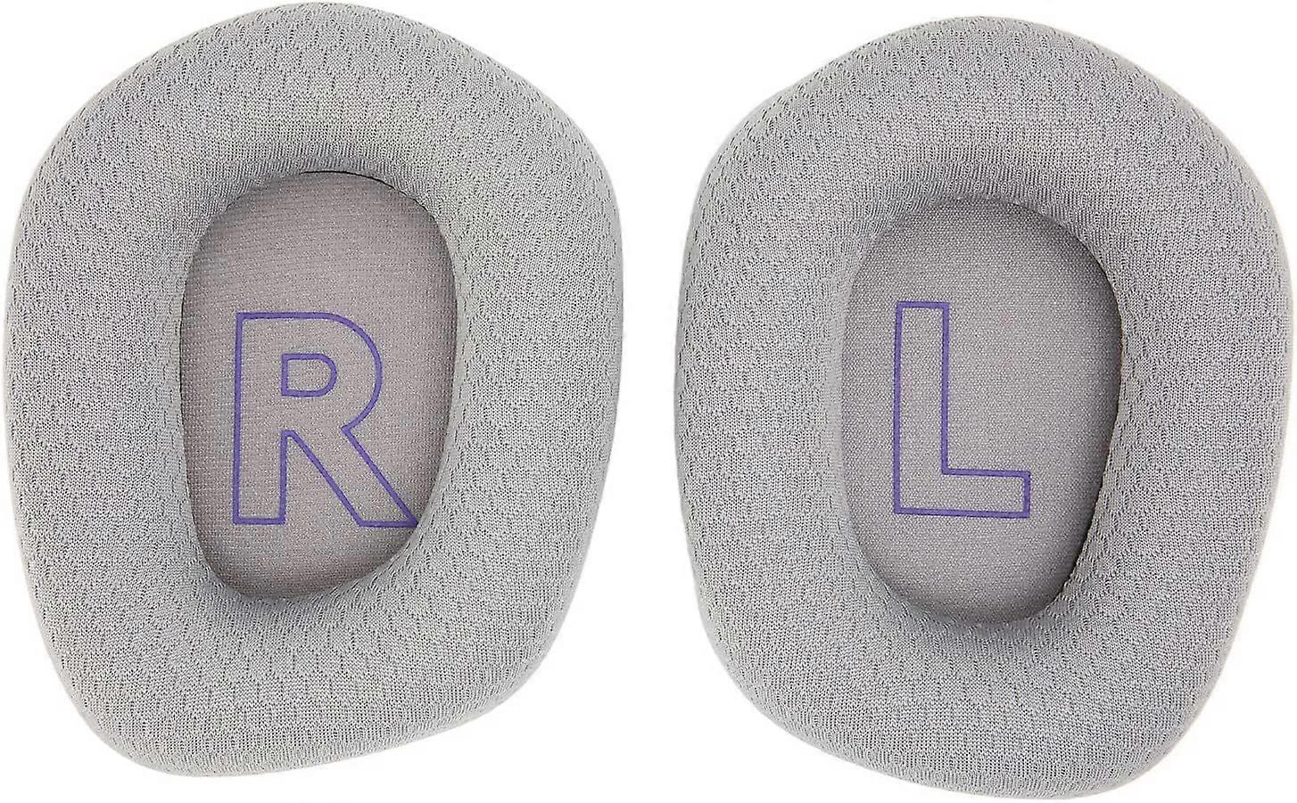 G733 Earpads Replacement Ear Cushion Cover for Logitech G733 Wireless Headset, Durable Mesh Fabric, Comfort Foam, Gray