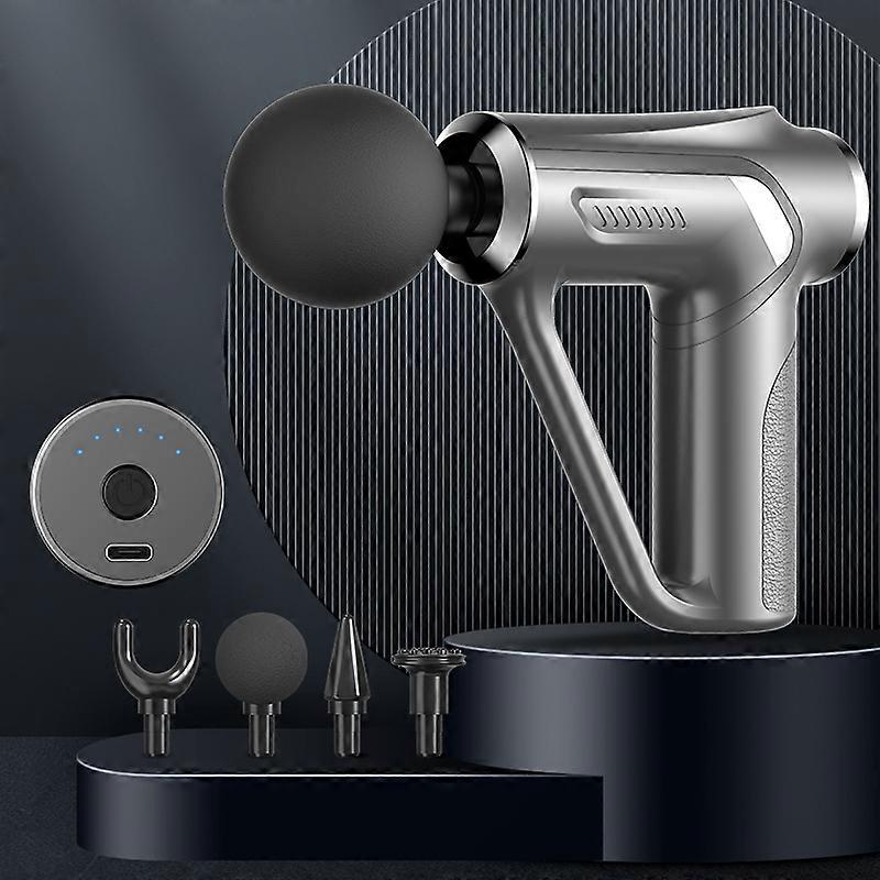 HB-008 三角電動筋膜ガン ボディマッサージガン、仕様:ボタンスタイル