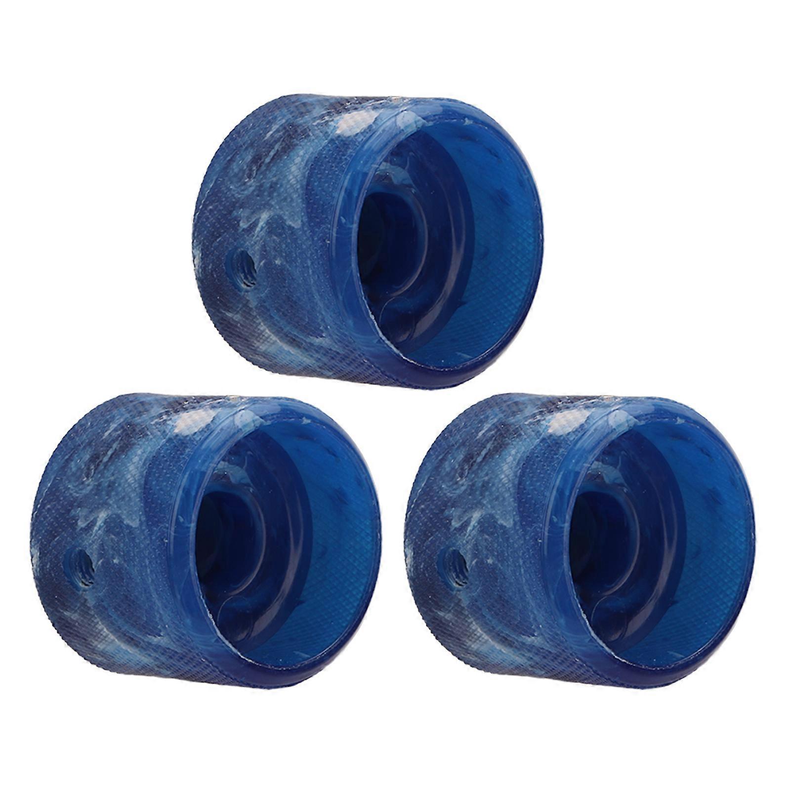 3Pcs Blau E-Gitarre Knopf Saite Potentiometer Controller Set