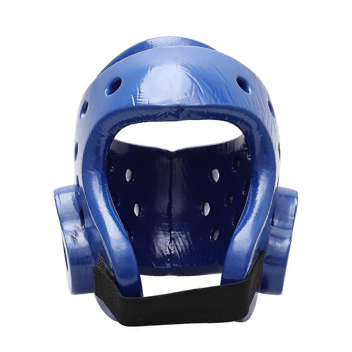 Παιδικό Sparring Headgear EVA Taekwondo Κράνος Απορροφητικό Kickboxing Player Air Vented Head Shield - Μέγεθος XS (Μπλε)