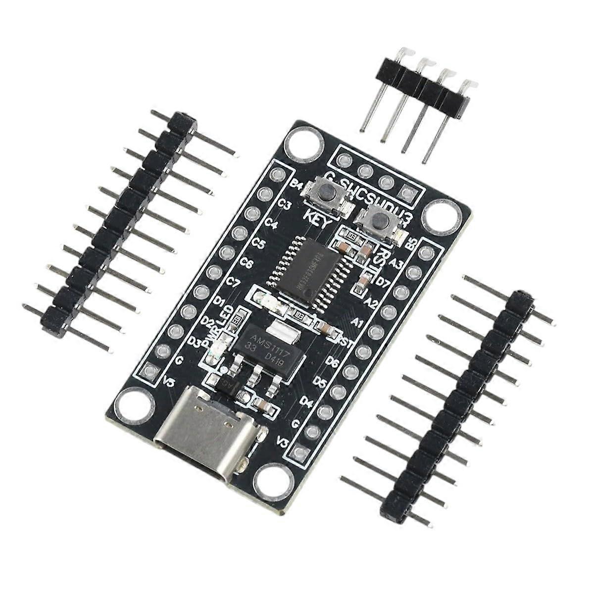 HK32F030MF4P6 Minimum System Core Board 1.8V-3.6V Type-C 32MHz 16KB Flash 2KB RAM for Development and Learning 2025