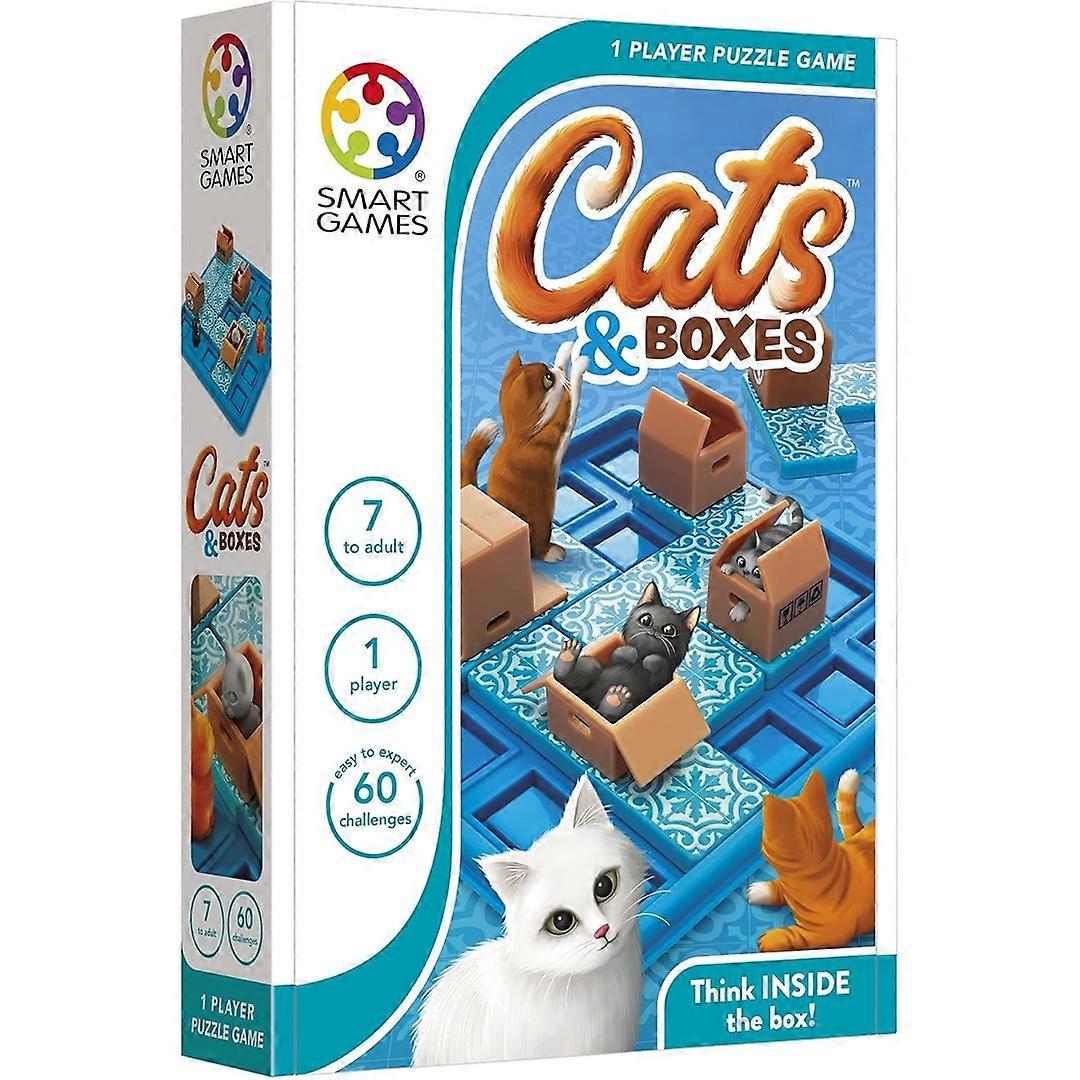 Smart Games - Gioco compatto Gatti & Scatole