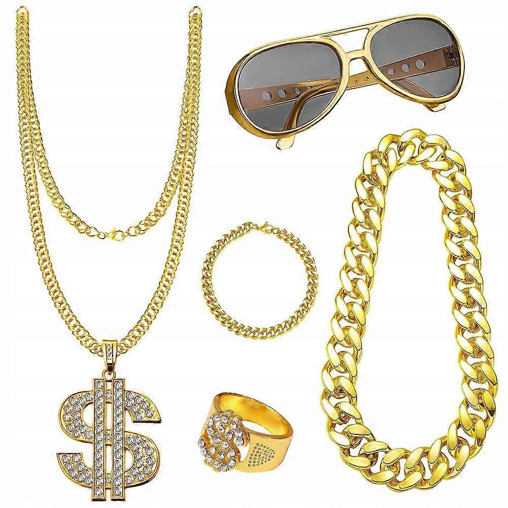 Bijouterie à un dollar dans le style des années 70-80, vêtements d’élimination