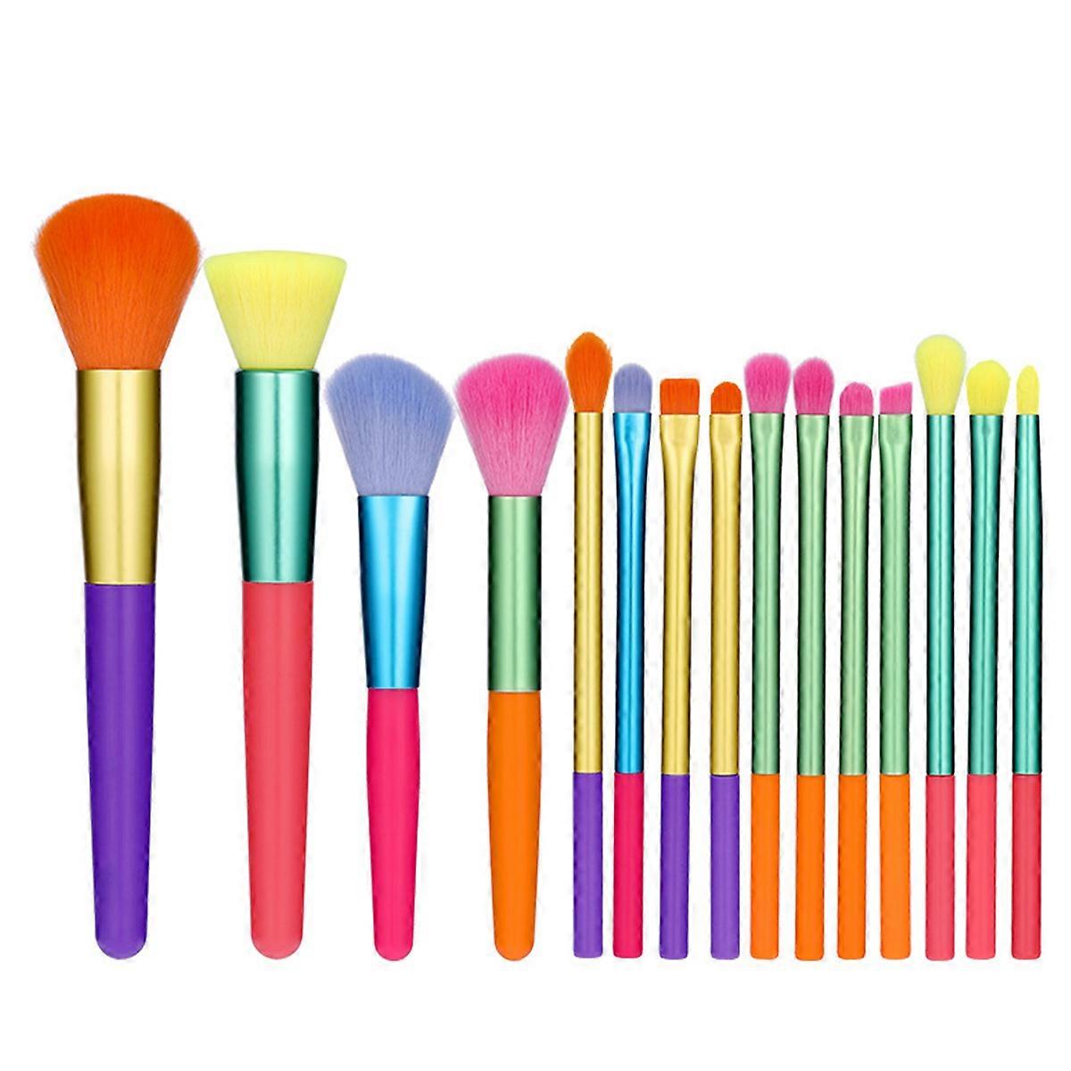 15 Pcs Professional Makeup Brushes Set for Eyeshadow and Foundation