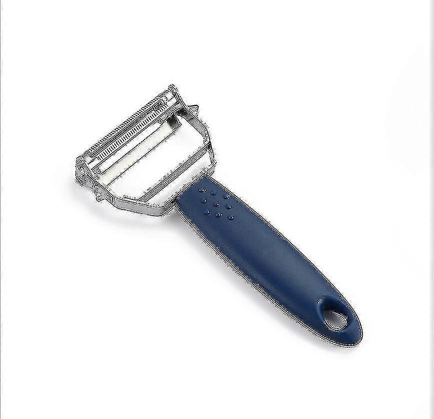 Household Melon And Fruit Grater, Multifunctional Potato Grater (1 Piece, Blue)