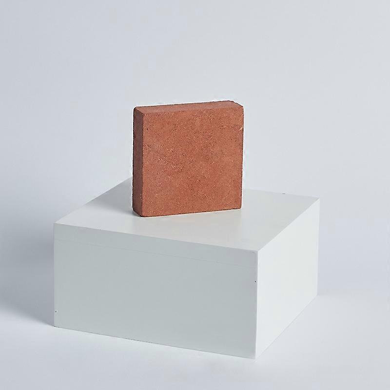 10x10 cm Red Sandstone Photography Props Ornaments Display Ornaments