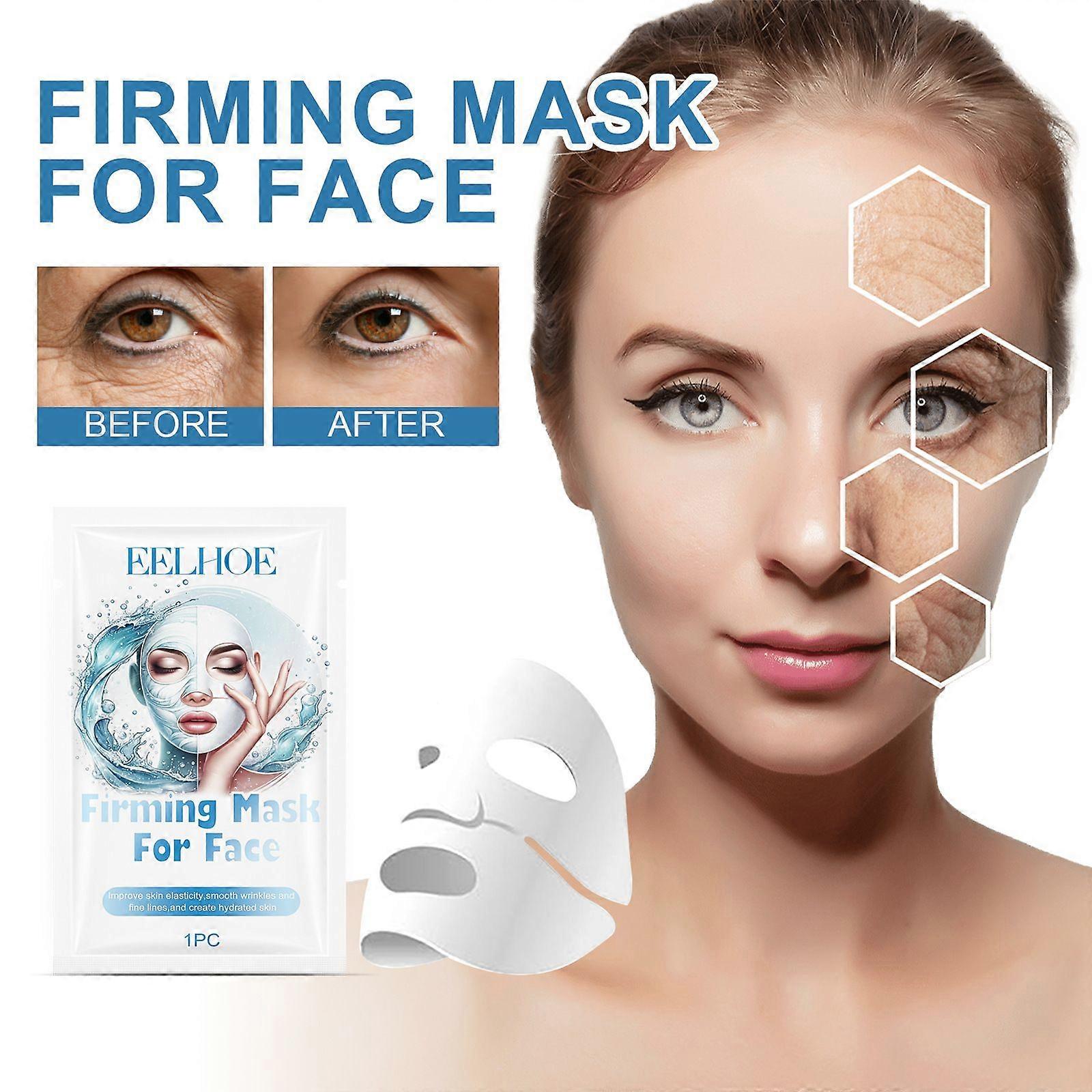 1pc Firming Face Sheet Mask Moisture Wrap for Elastic & Refreshed Skin