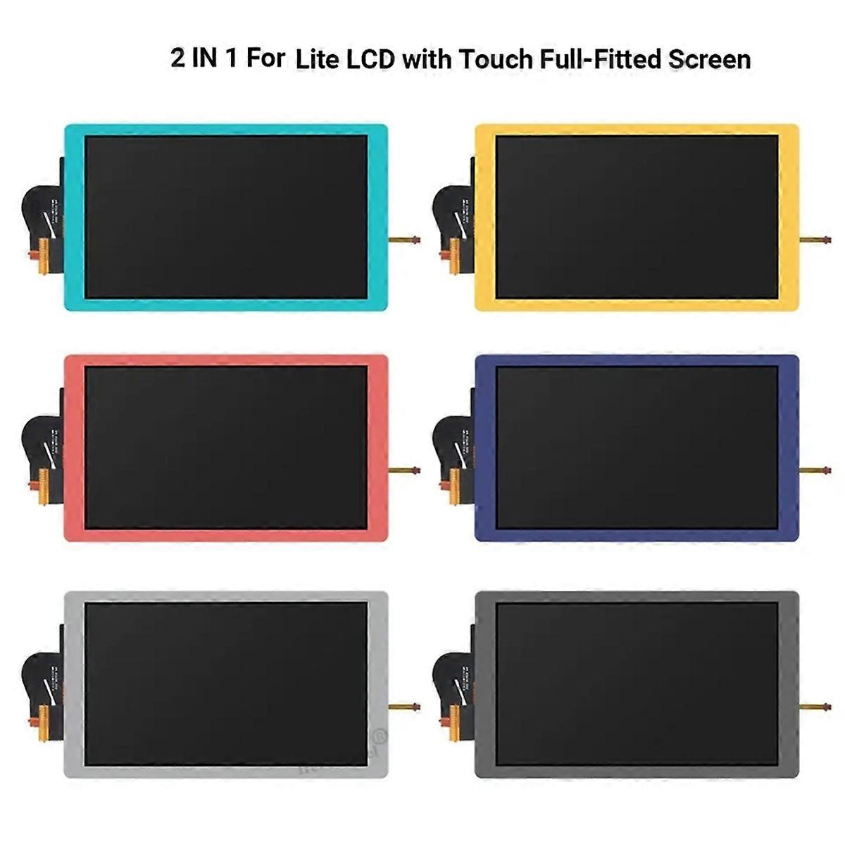 2-in-1 Replacement LCD Display & Touch Screen for Cyan-Blue