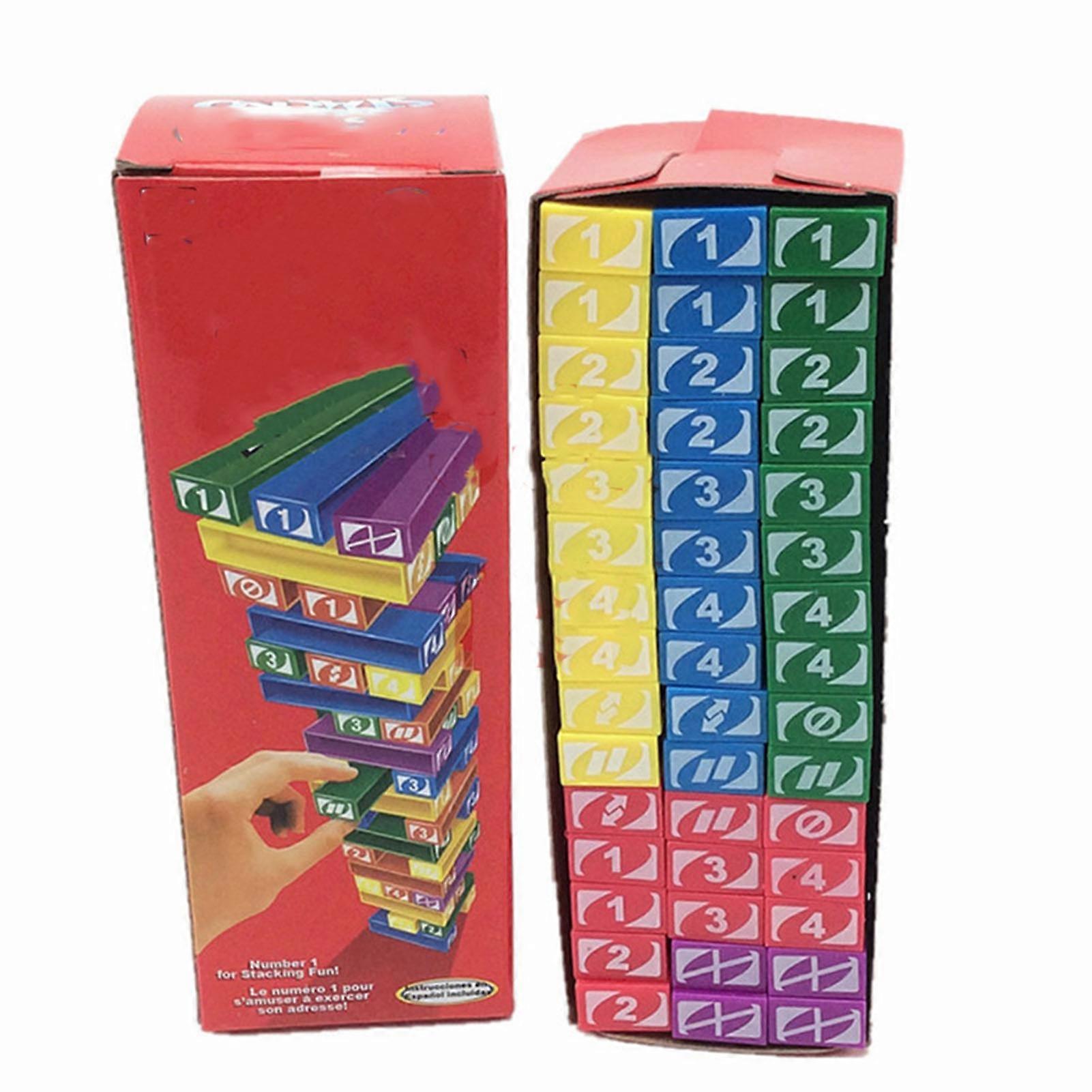 Stacking Intellectual Development Parent Child Interaction Toppling Block Game for Kids Educational Toy