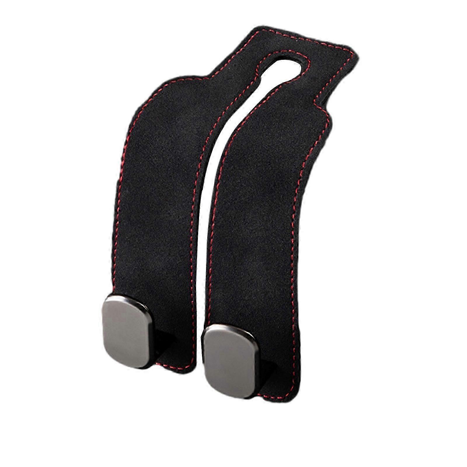 Car Headrest Hooks, 2 Pack Leather Car Purse Holder,Car Back Seat Headrest Hook