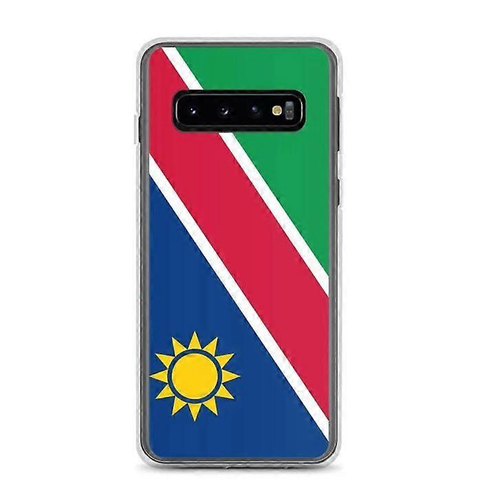 Phone Case - Samsung - Galaxy S10 - Namibia Flag - Flexible - Multicolored