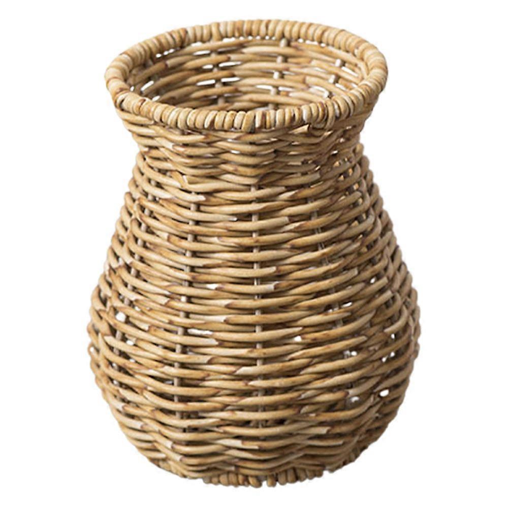 Versatile Basket Vase Bringing Rustic Elegance to Your Space