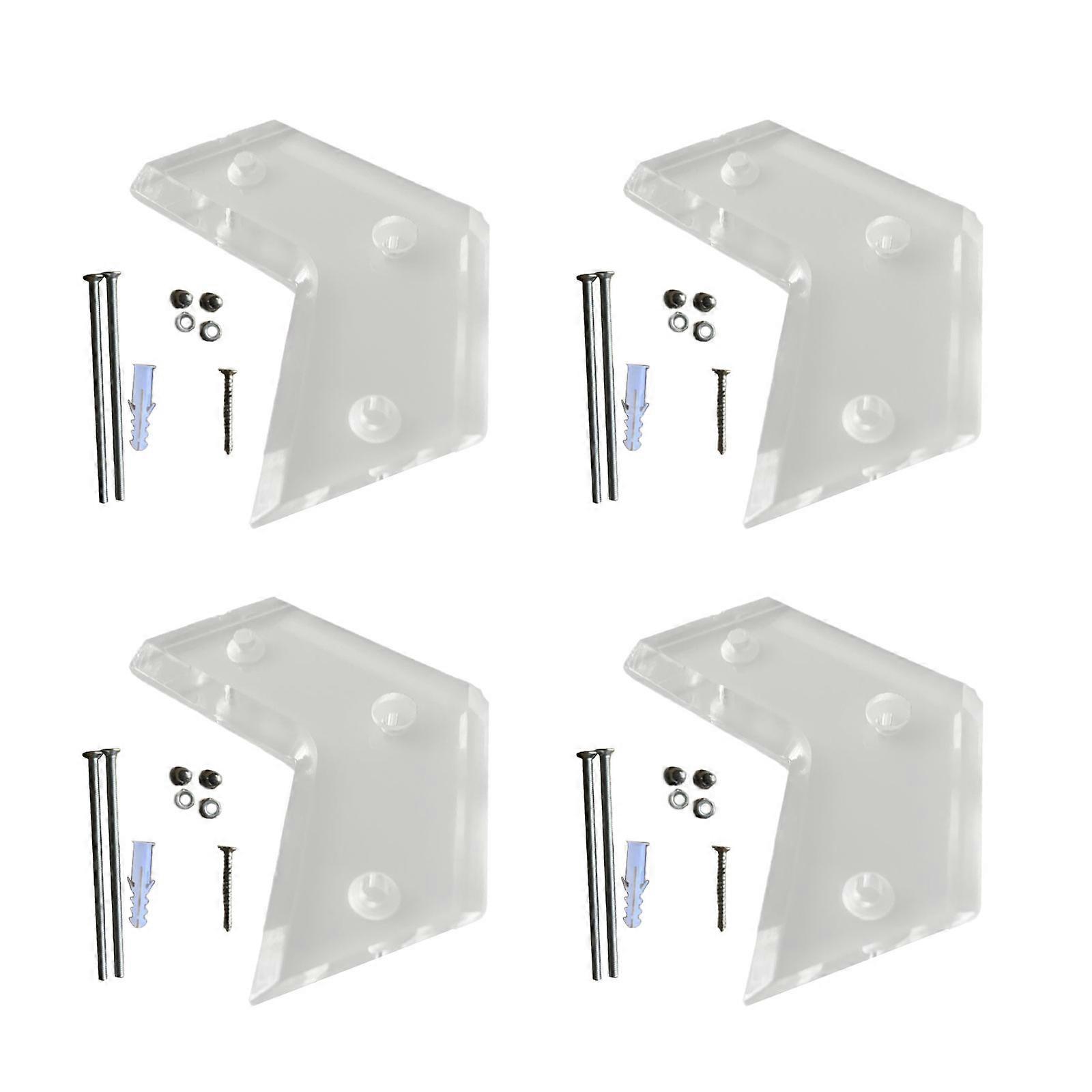 Skateboards Wall Hanger Acrylic Floating Deck Display Vertical Storage Solution for Skaters Secure & Decorative Storage