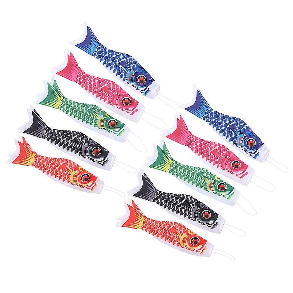 Japanese Style Fish Flag Decor, Bright and Long-Lasting Setting