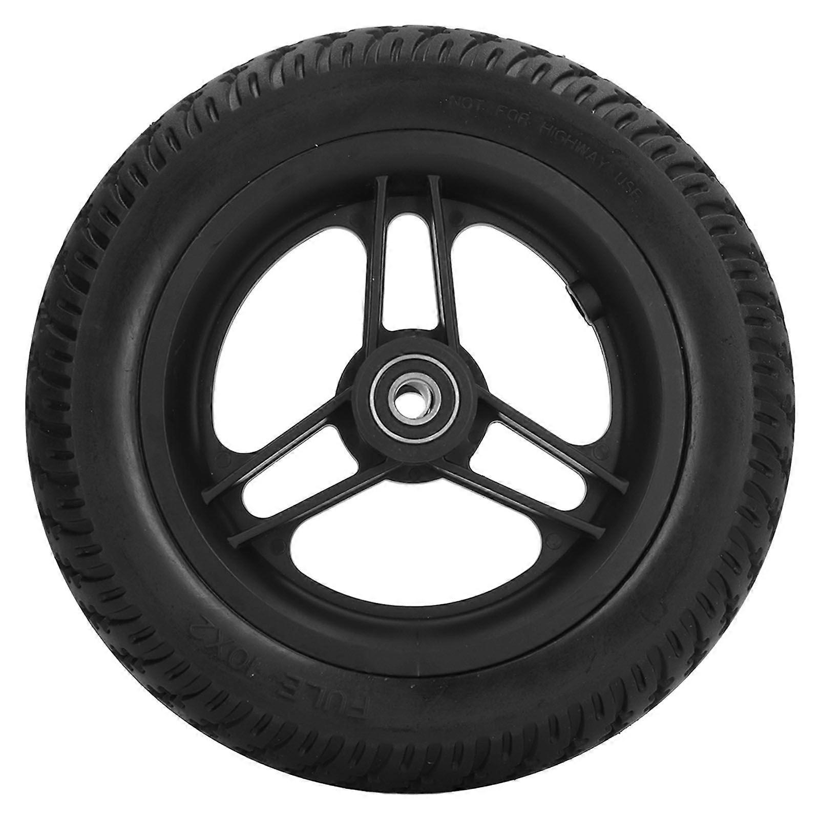 2025 Latest Model  Front Wheelchair Wheel 10x2inch Polyurethane Solid Rollator