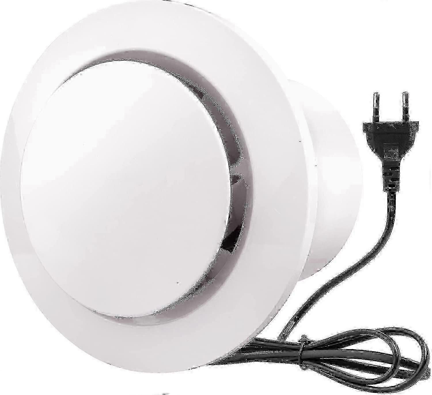 100mm Air Extractor 130m/h 20w, με βαλβίδα αντεπιστροφής Ανεμιστήρας εξάτμισης υψηλής ροής αέρα, ενεργειακά αποδοτικός, για μπάνιο, κουζίνα, τουαλέτες, θερμοκήπια, σκηνές (4 inc