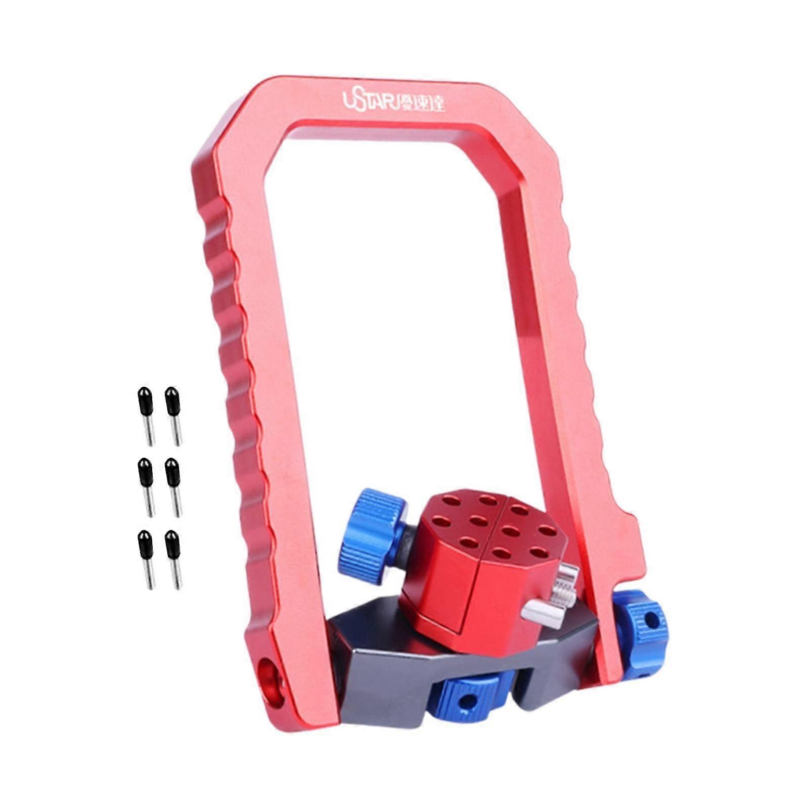 Adjustable Handheld Vise Mould for Miniature Painting - Reusable Coloring Tool Ideal for Artistic Projects