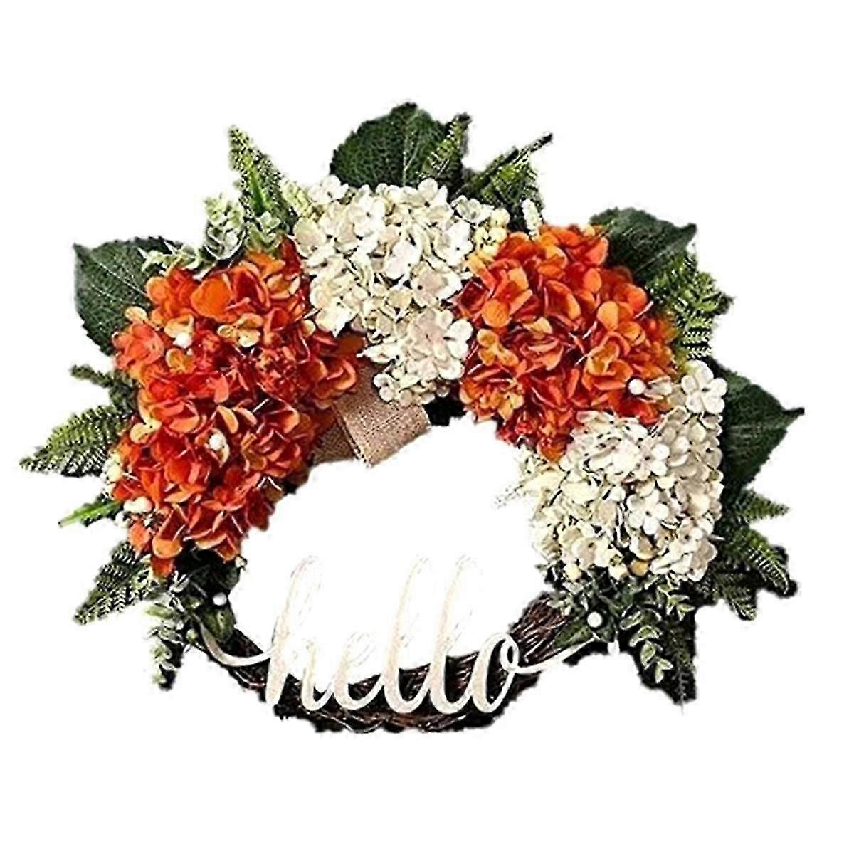 Fall Wreath, Wreath for Front Door, Hydrangea Wreath, Autumn Wreath, Wreath for Fall Decor Thanksgi