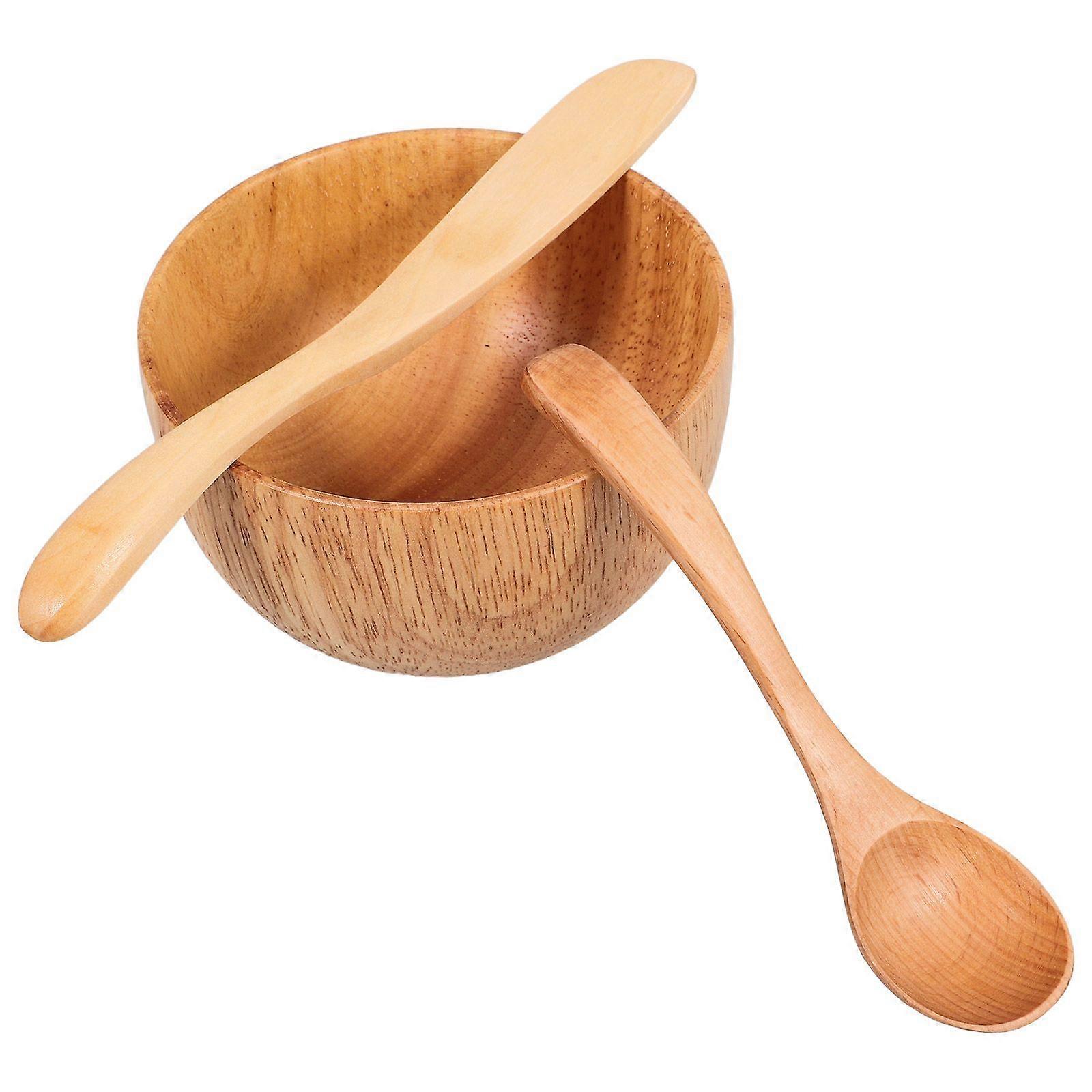 1 Set of Multi-functional Facial Mask Mixing Tool Facial Mask Making Bowls Mask Mixing Spatula