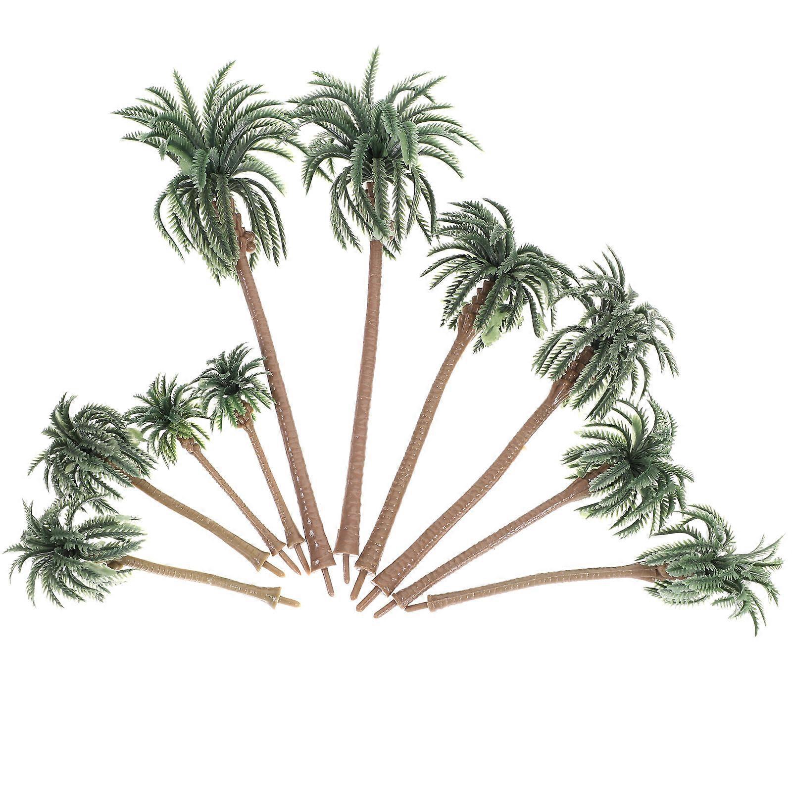 Natural themed palm tree props for model making and ornamentation
