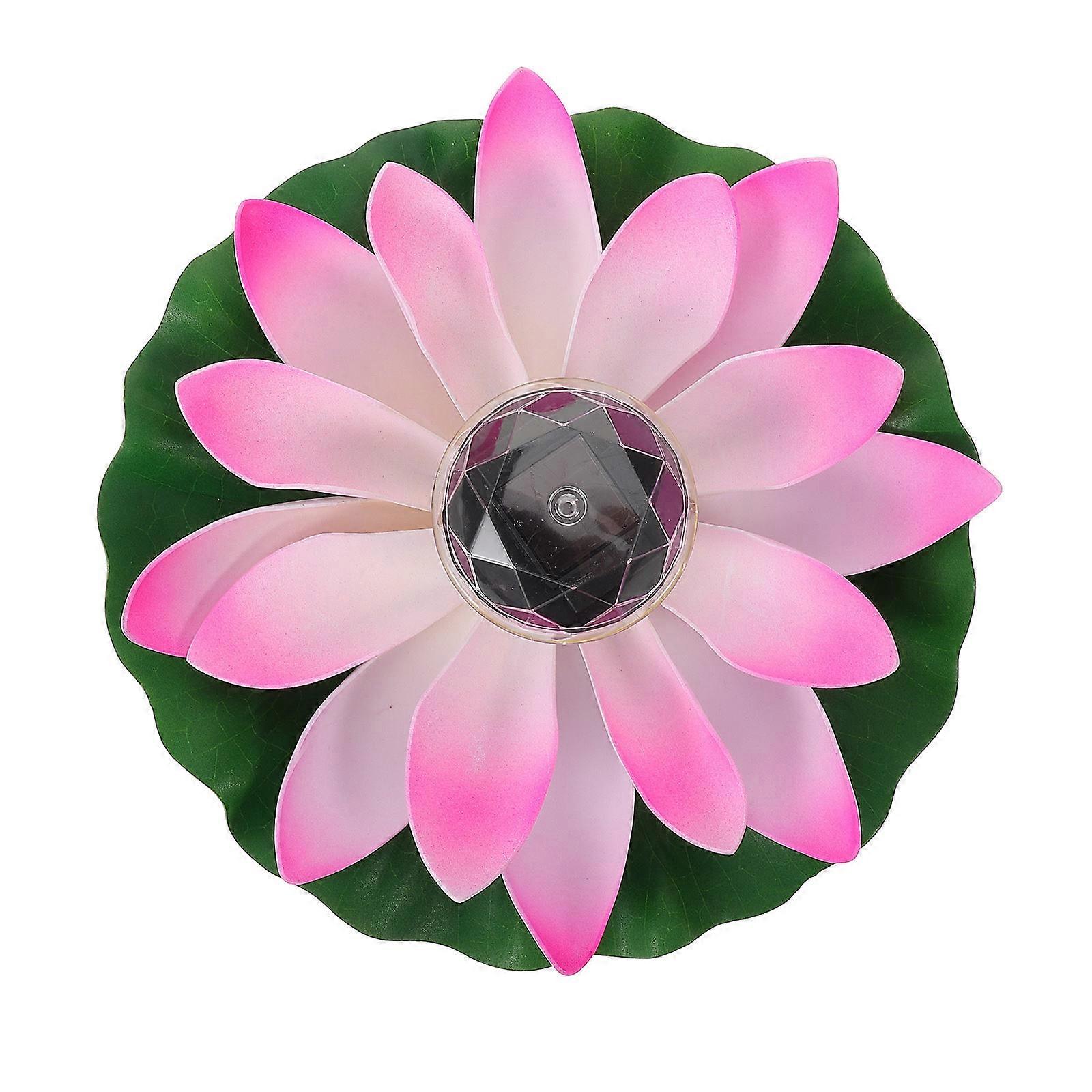 Outside Yard Lighting, Solar Floating Lotus, Modern Garden Accessory