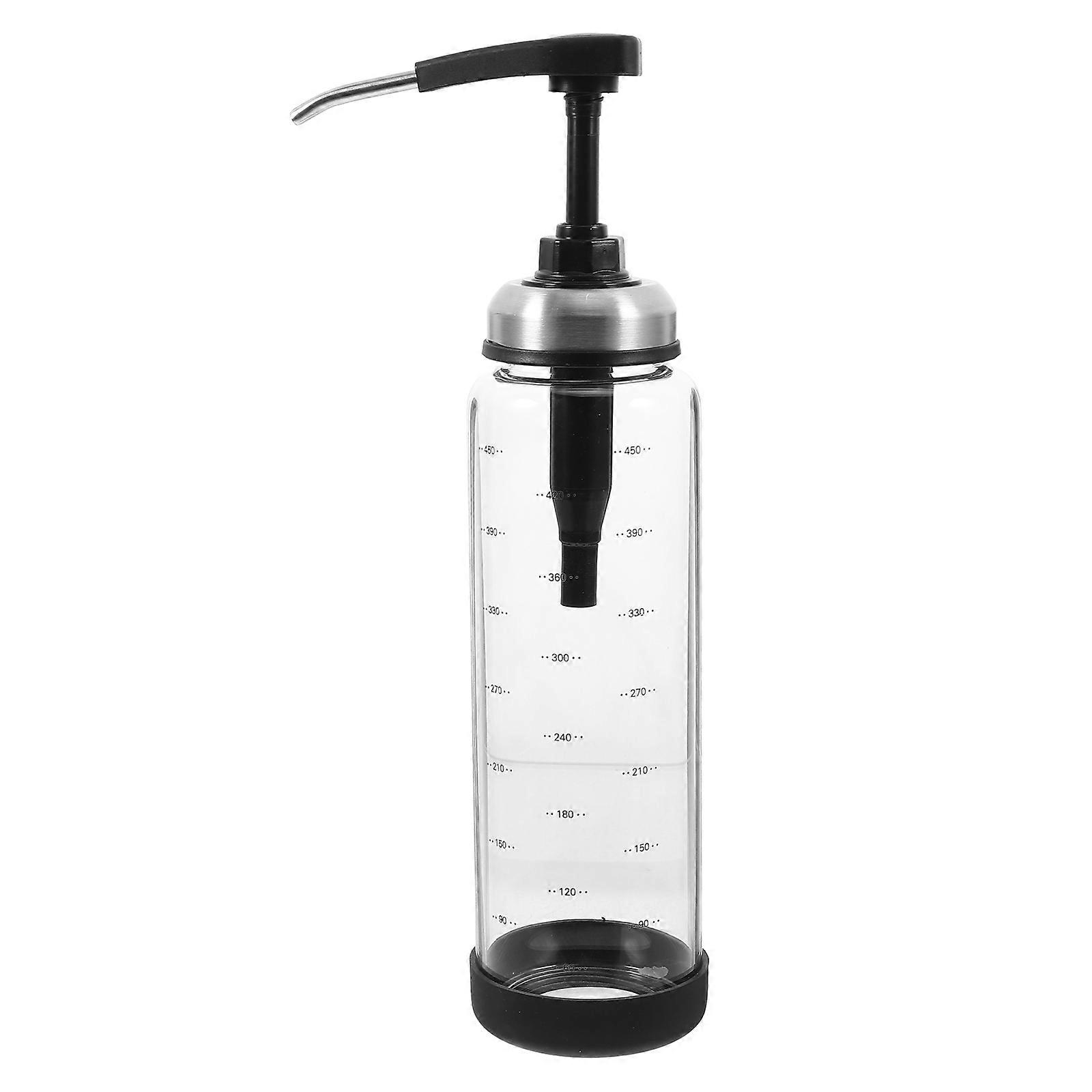 Glass Sauce Bottle for Salad Dressing, Construction, Precise Control