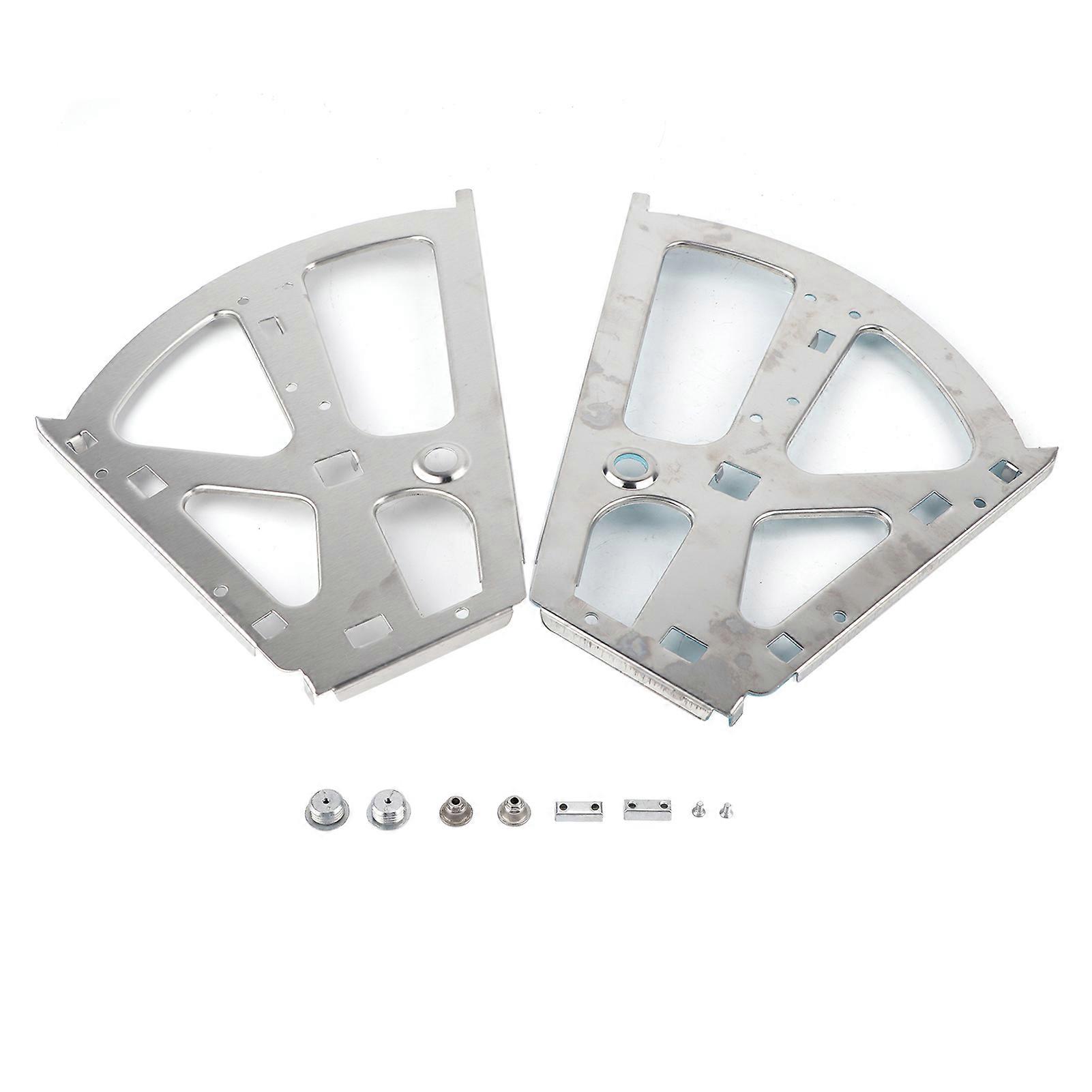 2 Pack Stainless Steel Shoe Drawer Hinges (2 Layers)