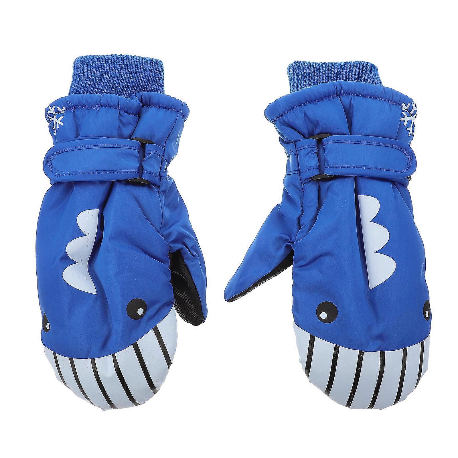 Here's a refined product description for your **2pcs Ski Gloves Thickened Warm Winter Mittens for Boys with Hook Design**:
### 🧤 **2 Pairs Warm