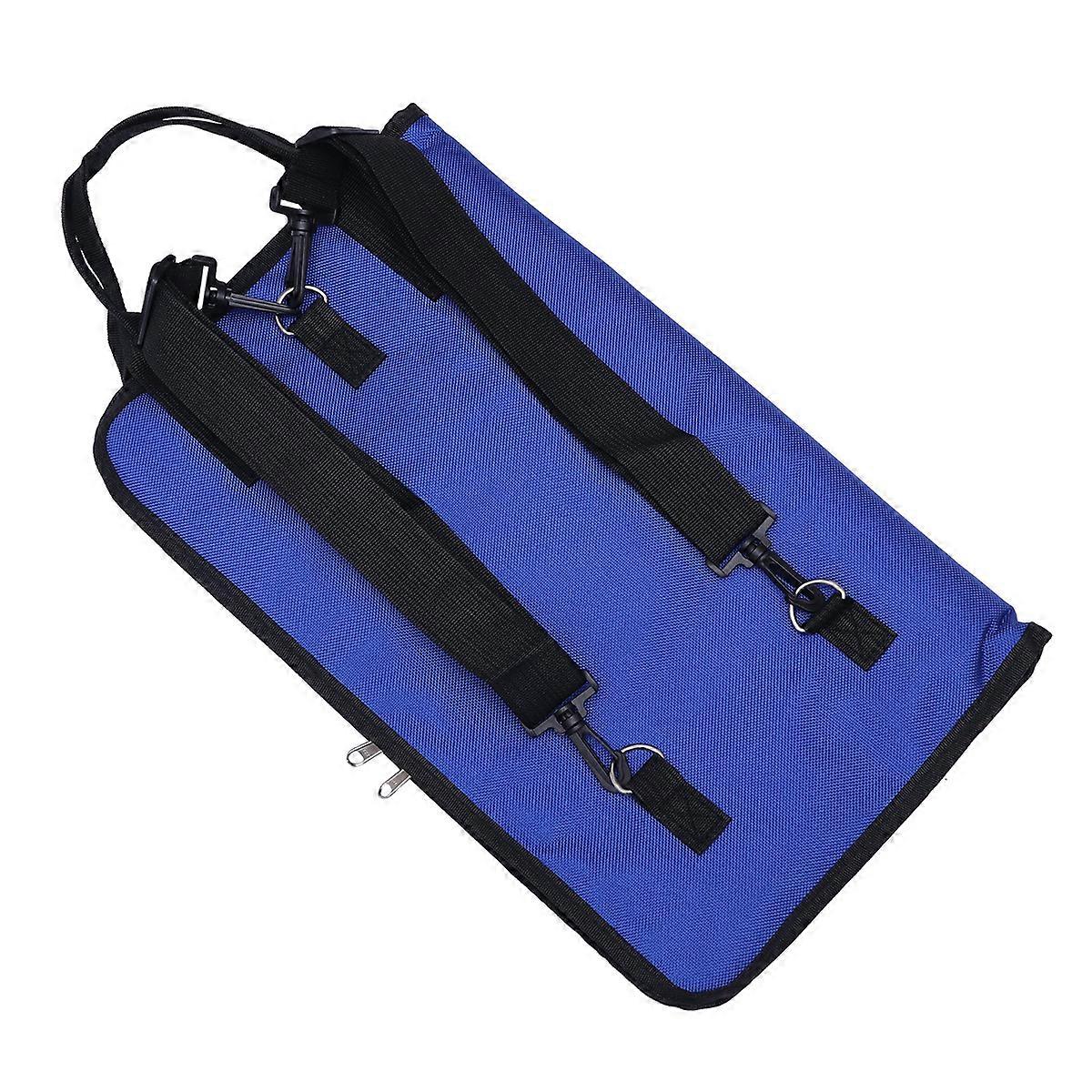 Drumstick Backpack Holder Comfortable Blue Drum Stick Bag For Boys Capacity Accessories Teaching Materials Young Musicians