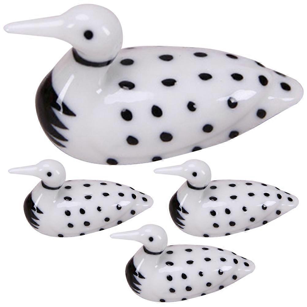 Ceramic Chopstick Racks Simple and Elegant Design Dining Table Decoration 4Pcs