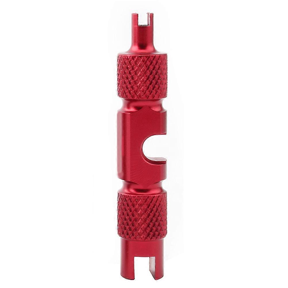 Bike Tire Tool Core Multifunction Tool Cyclists Disassemble Valves Red 1Set