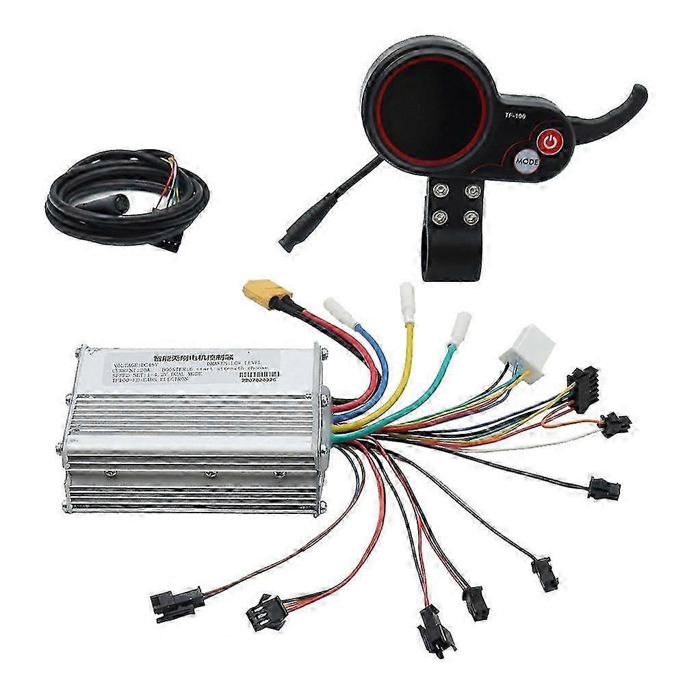 48V 20A Electric Scooter Controller Dashboard Kit with TF-100 Display Scooter for Electric Scooter P