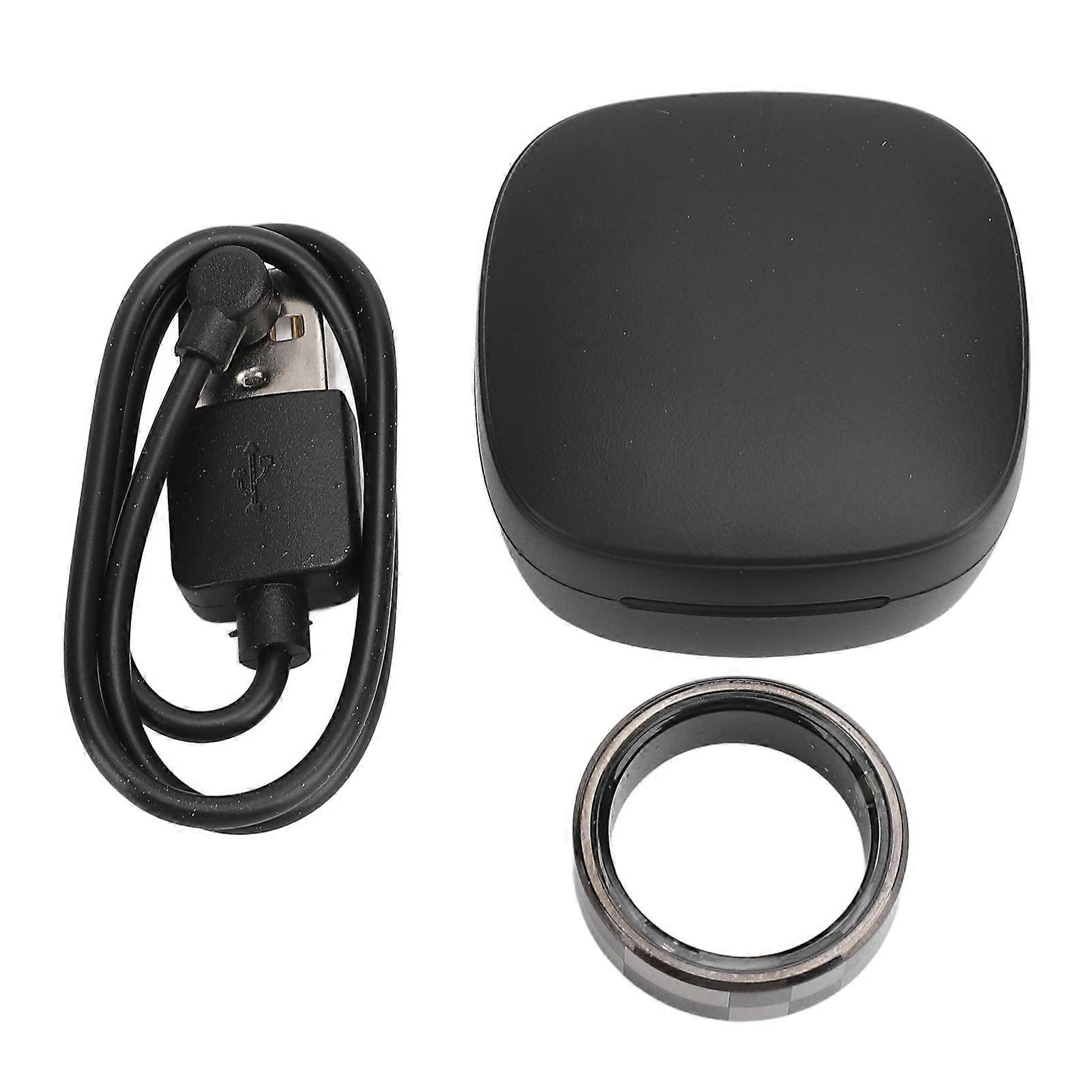 Aluminum Alloy Smart Ring: Health Tracker with Sleep & Exercise Monitoring, Type 9