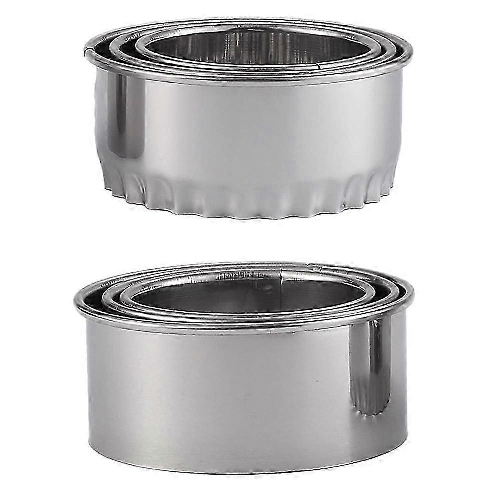 2025 Latest Model NICECEE 6 Pack Stainless Steel Chinese Dumpling Presses