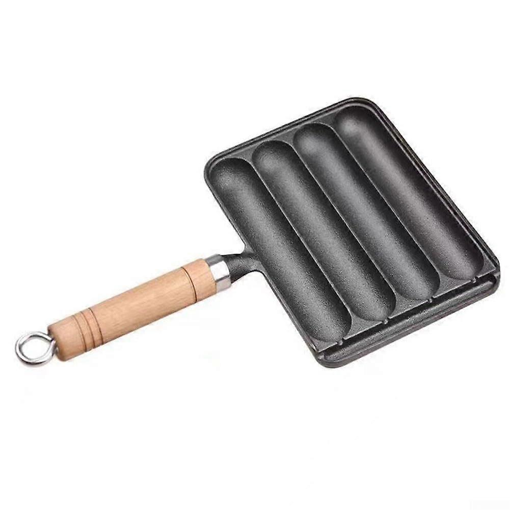 Grilled Sausage Pan Iron Sausage Pan BBQ