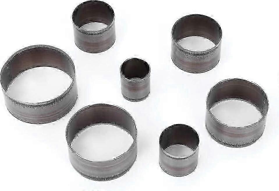 Nahkainen pyöreäreikäinen rei'itys 20-50 mm, 7 kokoa pyöreä leikkausmuotti, nahkainen pyöreä leikkuri, pyöreäreikäreikä, nahkainen reikälävistystyökalu, pyöreä käsireikä pun