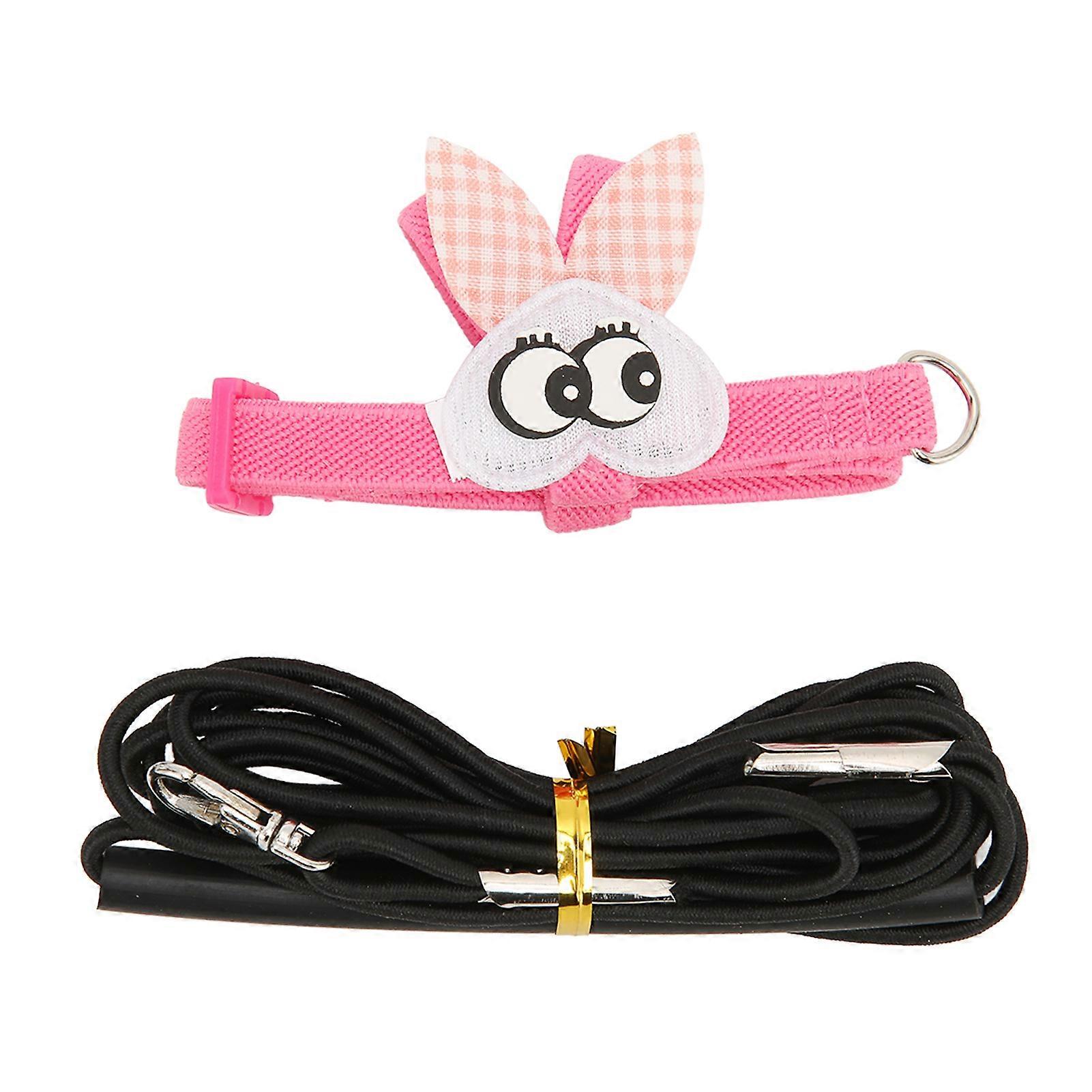 Parrot Harness Leash Adjustable Ultra Light Bird Traction Rope for Parrot Training M
