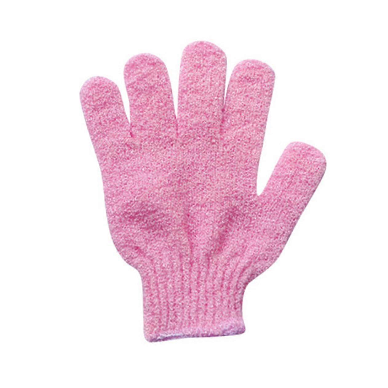 20 Pack Double-Sided Bath Gloves for Gentle Body Exfoliation in Assorted Colors, Soft Material for Spa Experience