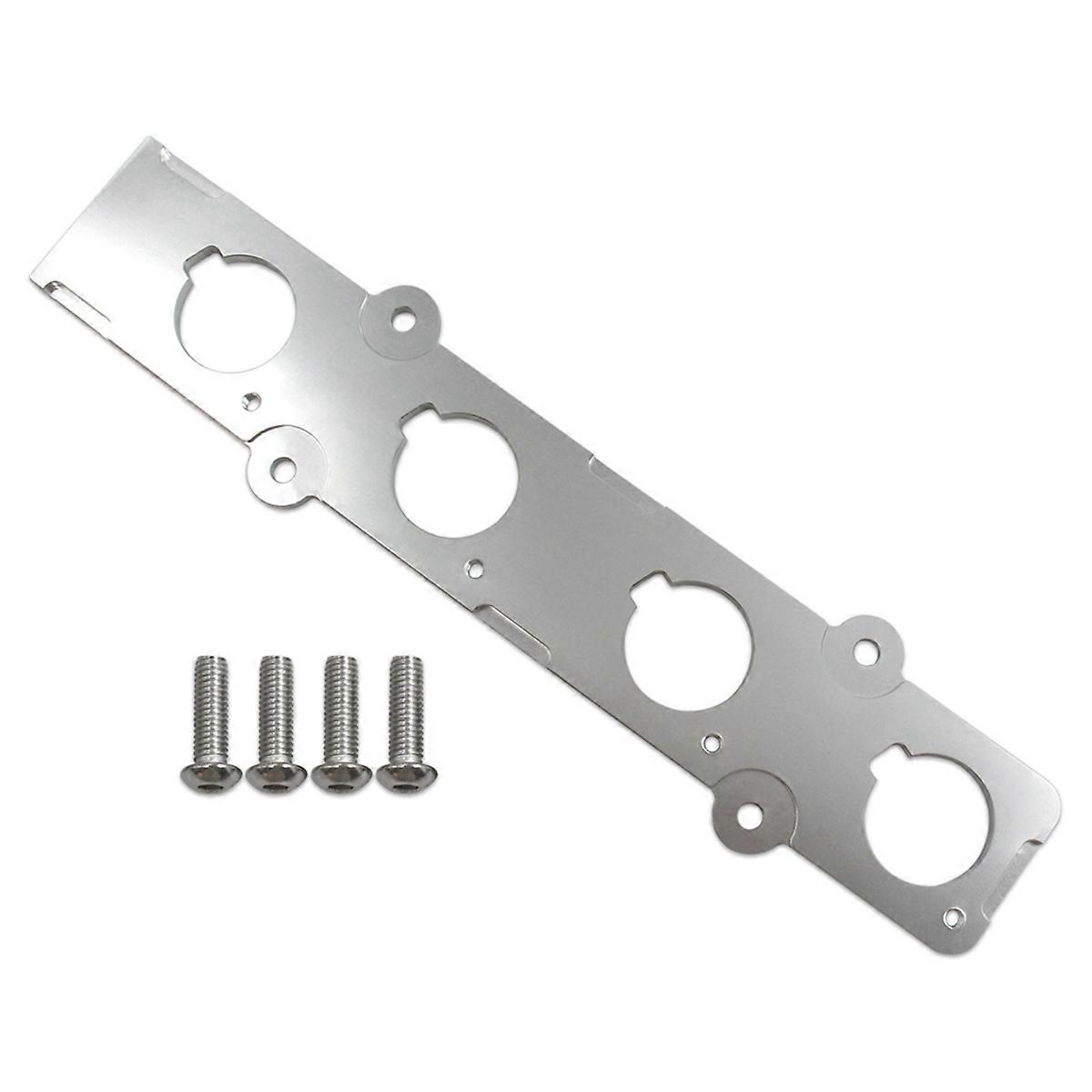 Car Engine Coil Adapter Plate Conversion Adapter for B Series B16 B18 Plug in Coil Silver