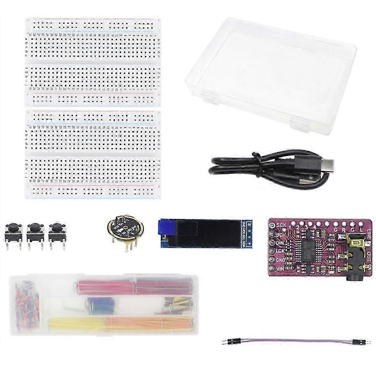 AI Voice Chat Robot Breadboard 3,5 mm audiokit voor AI Voice Robot