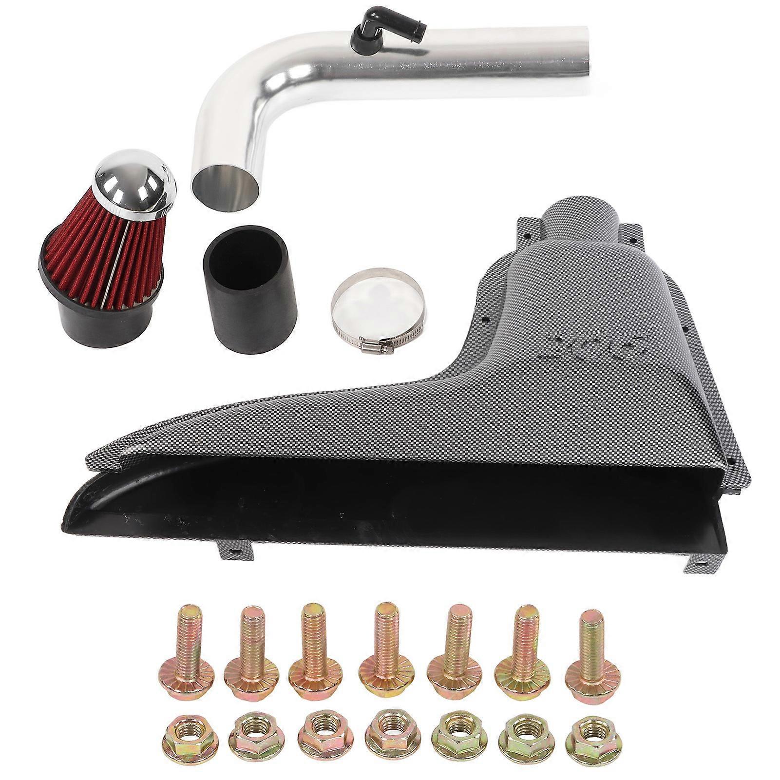 Intake Air Box Filter Kit Carbon Fiber Style Replacement for 206 1.6L 2005‑2008
