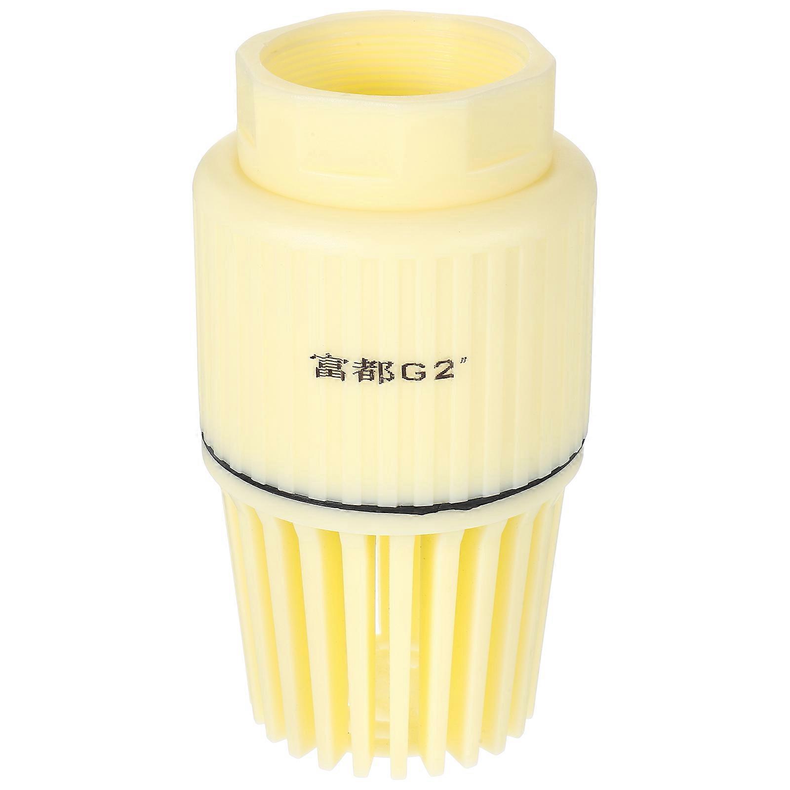 Outdoor Faucet Backflow Preventer Foot Valve Prevent Backflow Water Pump Check Valve 1Pcs
