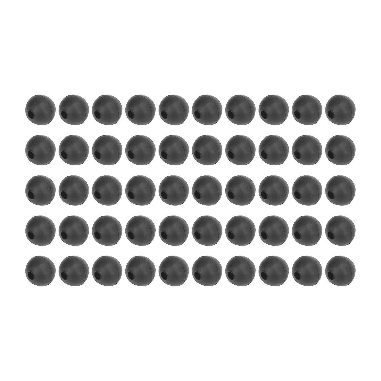 50 قطعة حبات صيد سمك الشبوط القطر 6 مم لينة الكارب الصيد تلاعب الخرز الكارب الصيد اكسسوارات الصيد