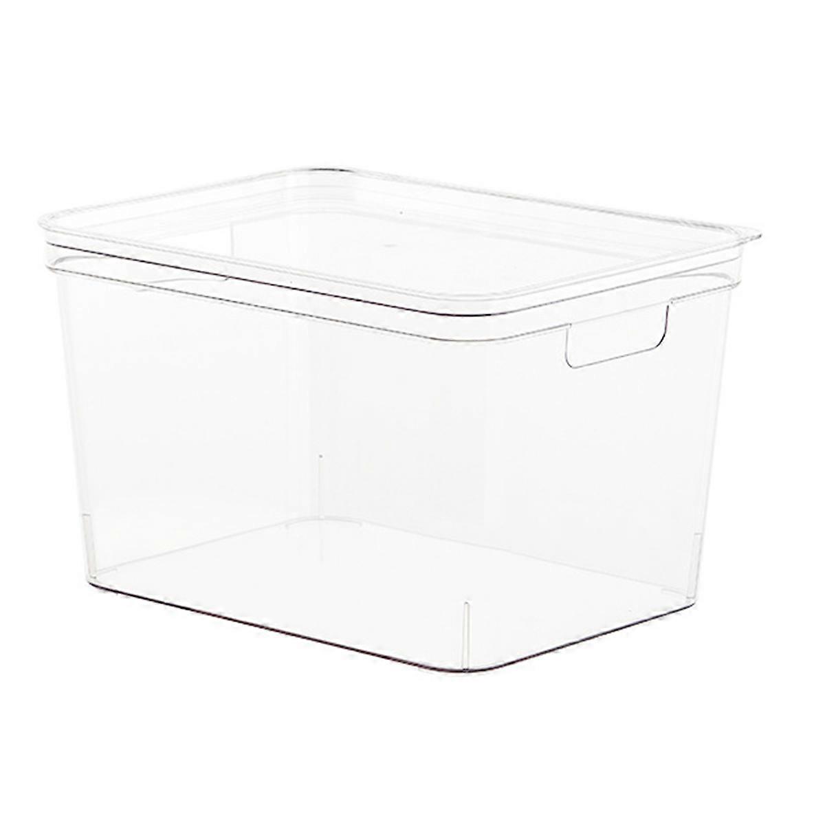 Drawer Style Desktop Storage Box Transparent Color And Scratch-Resistant For Office Use 26X17X12CM 1Pack