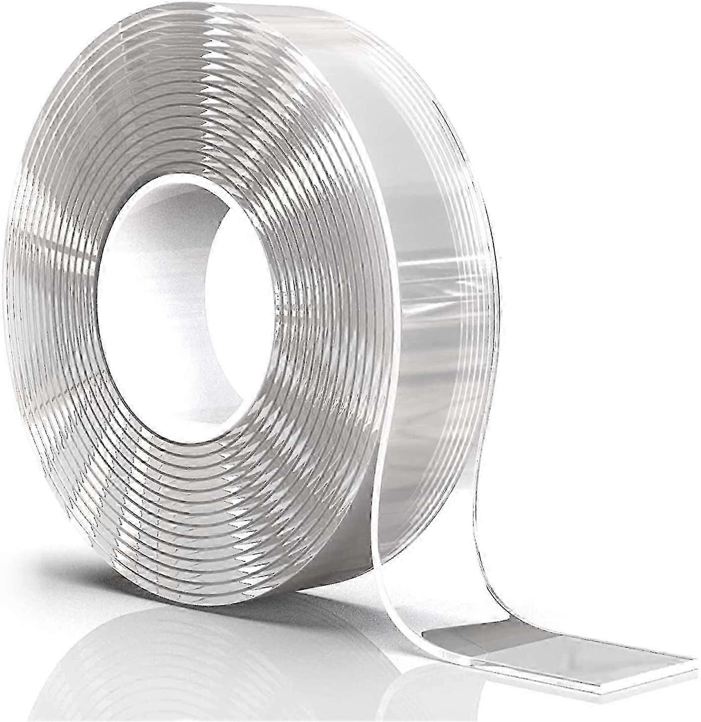 Double-Sided Adhesive Tape - Washable, Traceless, and Temperature-Resistant for Versatile Use